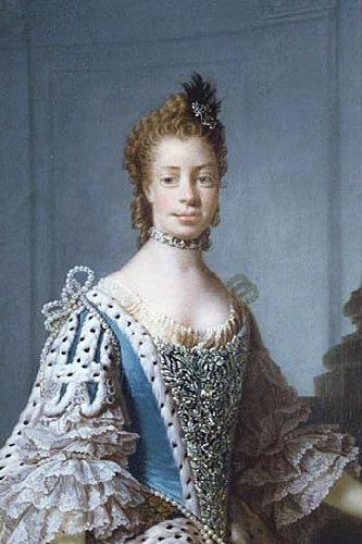 Allan Ramsay Portrait of Queen Charlotte oil painting picture